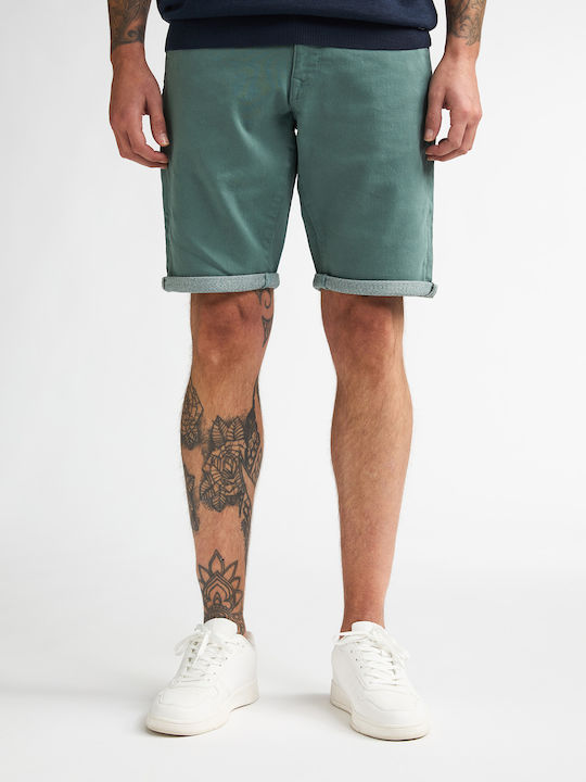 PETROL IND - SWEAT DENIM SHORTS