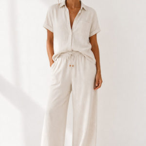 SUBLEVEL - LINEN WIDE LEG